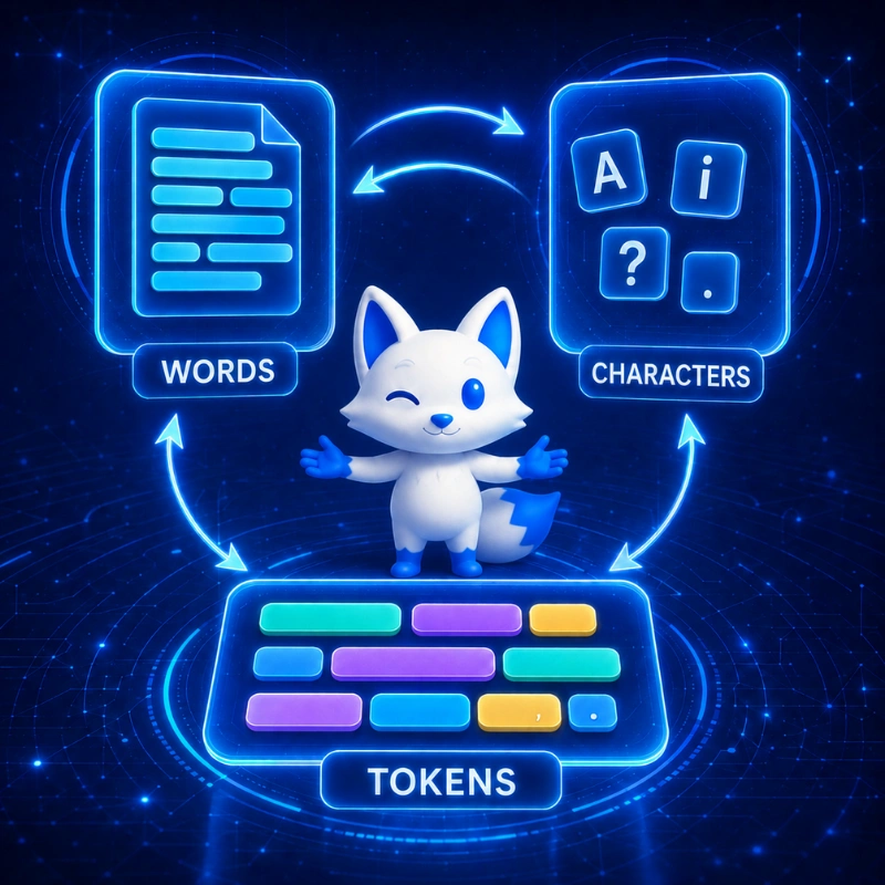 Words, Characters & Tokens — How to Convert Between Them