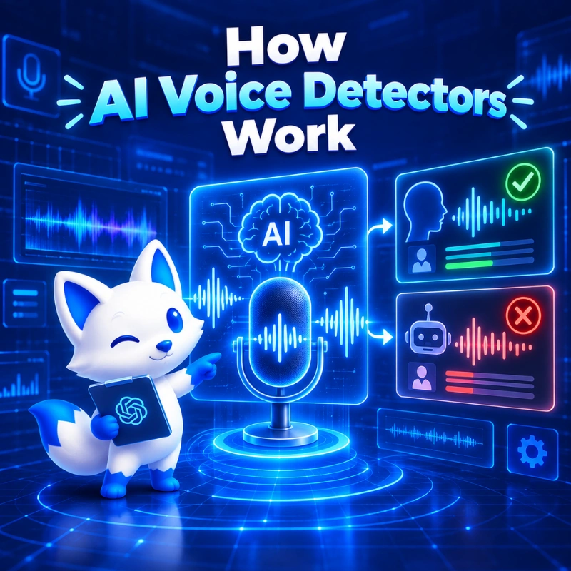 How AI Voice Detectors Work